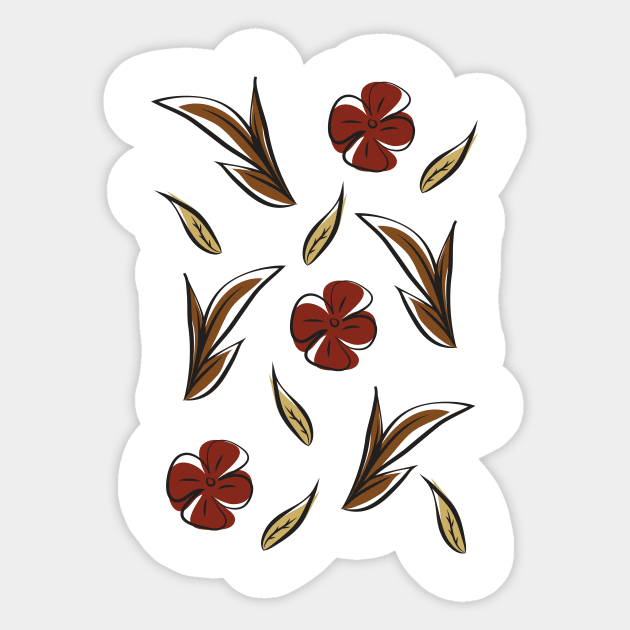 Floral Series 001 Sticker by Lytaccept